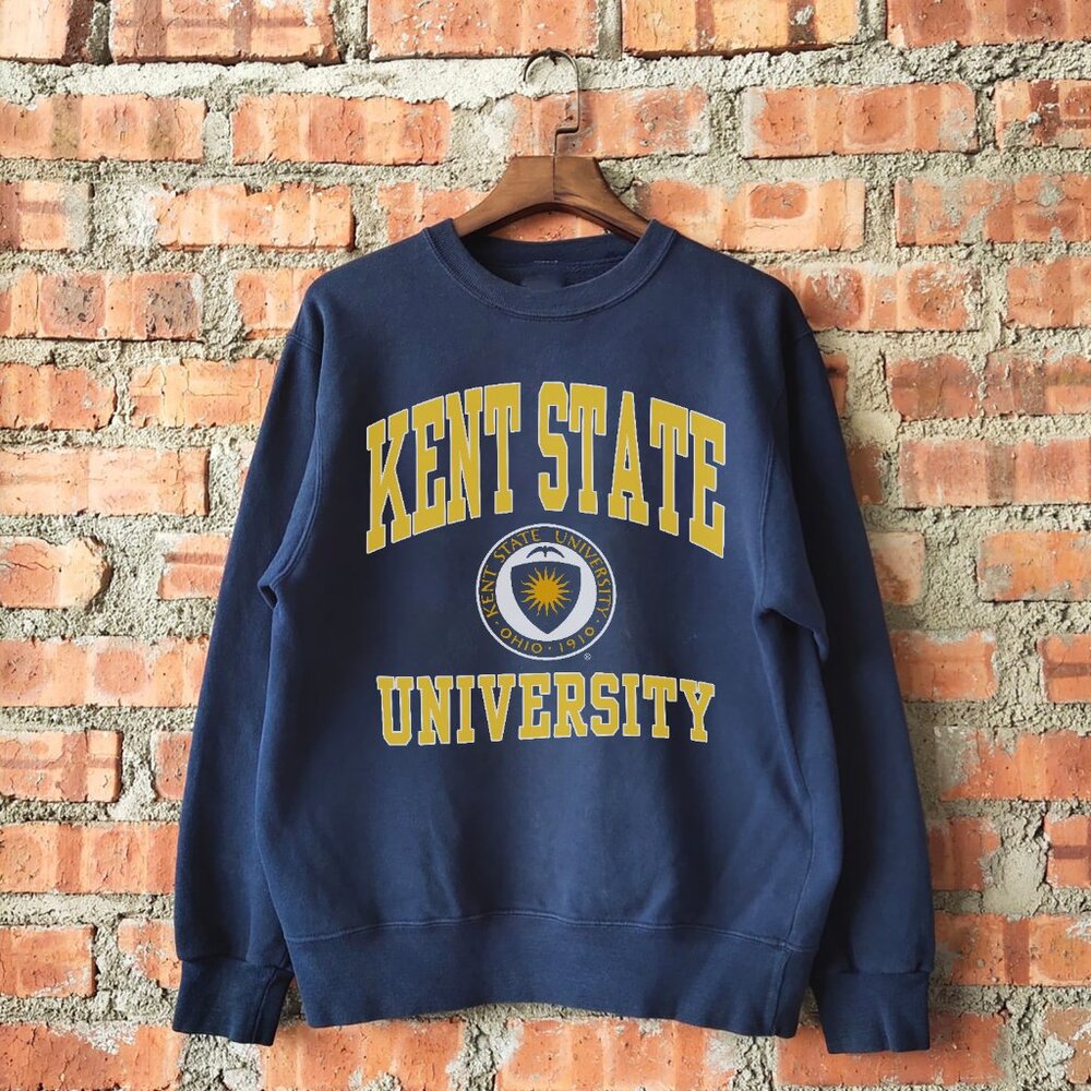 Vintage 90s Kent State University KSU Sweatshirt, Kent State Ohio Shirt